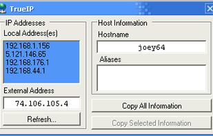 TrueIP screenshot 1
