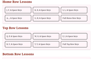 Become Master By taking All new Level Of Keyboard Typing Lessons