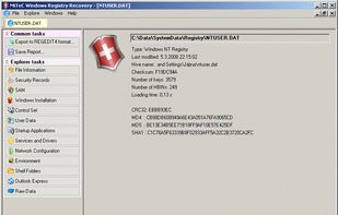 Windows Registry Recovery screenshot 2