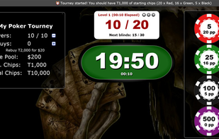 Poker Tourney Manager screenshot 1