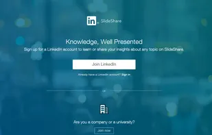 SlideShare screenshot 2
