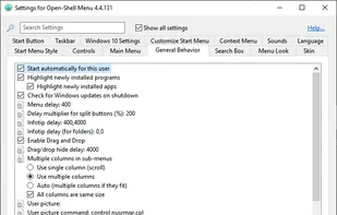Open Shell screenshot 1