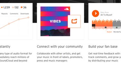 Upload a track for immediate discovery, connect with fellow creators and reach future fans.