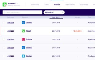 Upflow Outstanding Invoice Manager screenshot 2