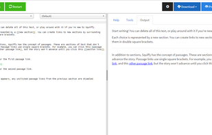 Squiffy screenshot 1