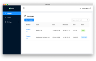 Upcount screenshot 1