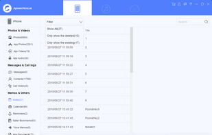 Recover data from iPhone/iPad