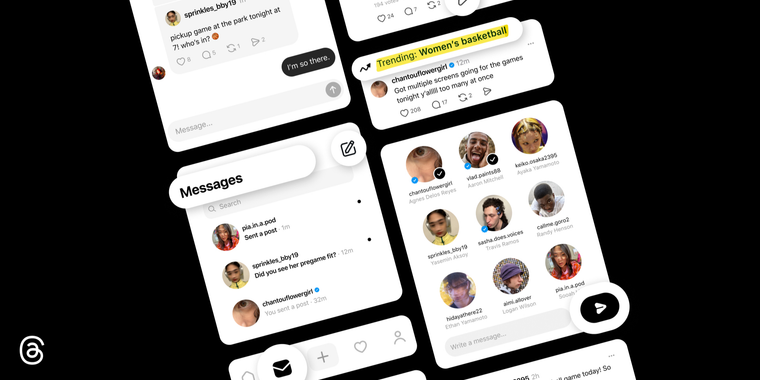 Threads finally gets standalone DMs and launches visual highlighter