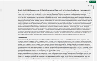 Literature Review Generation