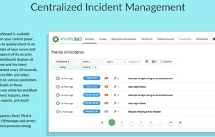 Imunify360 screenshot 1
