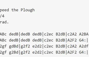 abc notation screenshot 1