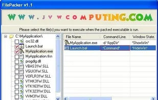 FilePacker screenshot 2