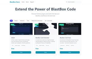 BlastBox Store: Themes, Extensions, Tools