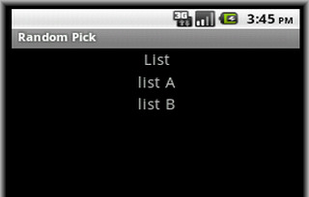 Random Pick screenshot 1