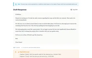 Strategic Response: Based on the analysis, SocraticEdge generates a ready-to-send draft that de-escalates the situation while protecting your interests.
