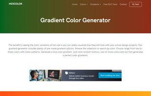 Gradient Color Generator