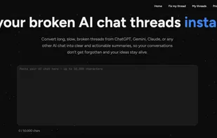 Hero section in homepage, with live demo