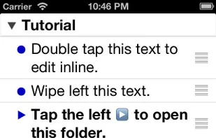 Simple Outliner screenshot 1