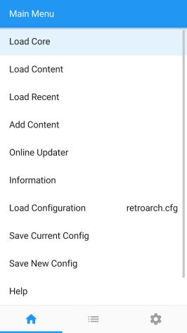 RetroArch Graphical frontend for emulators, game engines, and media