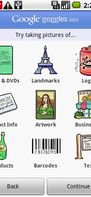 Google Goggles screenshot 1