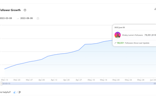 Check page follower growth!