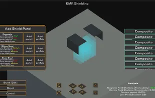 Building EMF sheilding for a substation.