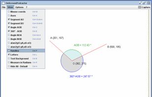 OnScreenProtractor screenshot 1