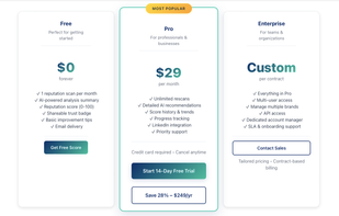 Flexible Pricing – Start free forever or upgrade to Pro for unlimited scans and advanced AI features.