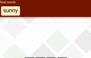 Change the order of letter and substitute one letter to form the next word