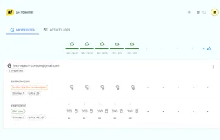 Go index me! screenshot 2