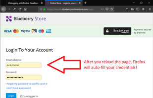 Save my Password screenshot 2