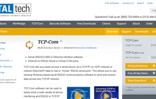 TCP/Com screenshot 1