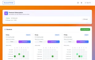 Parent Portal - Desktop