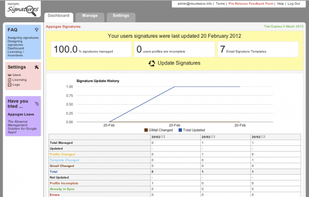 Ancoris Gmail Signatures screenshot 1
