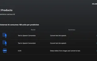 Gain access to various AI tools with no coding required.