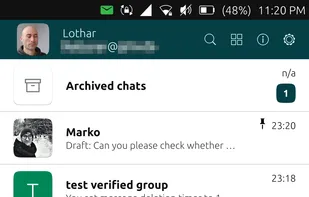 DeltaTouch screenshot 1