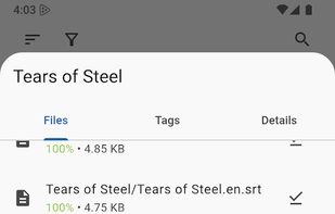 PikaTorrent screenshot 1