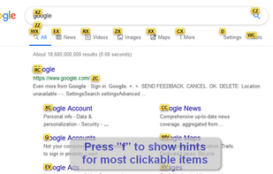 Vimium-C screenshot 1