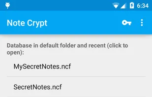 Note Crypt screenshot 1