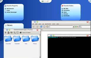Symphony OS screenshot 1