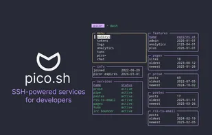 pico.sh screenshot 1