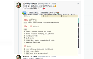 10ten Japanese Reader (Rikaichamp) screenshot 1