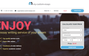 My-Custom-Essays screenshot 1