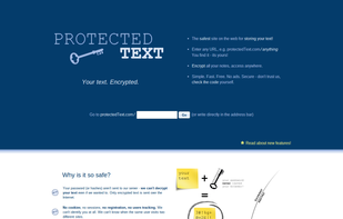 Protectedtext (Safe Notes) screenshot 1