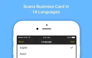 Zoho Card Scanner screenshot 3