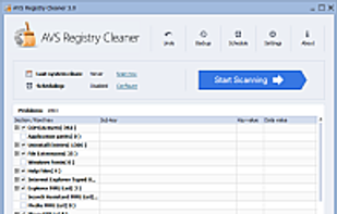 AVS Registry Cleaner screenshot 1