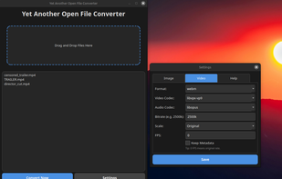 Yet Another Open File Converter screenshot 1