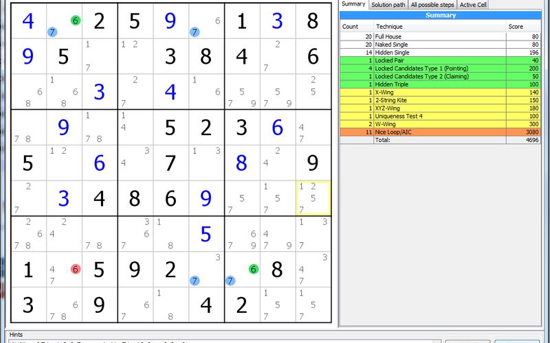 Duncan's Killer SuDoku Solver