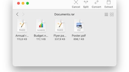 With Archiver, you can take a sneak peek and preview archives. Say goodbye to extracting all files just to see what's inside and archive! 