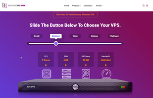 WindowsVPS.host screenshot 1